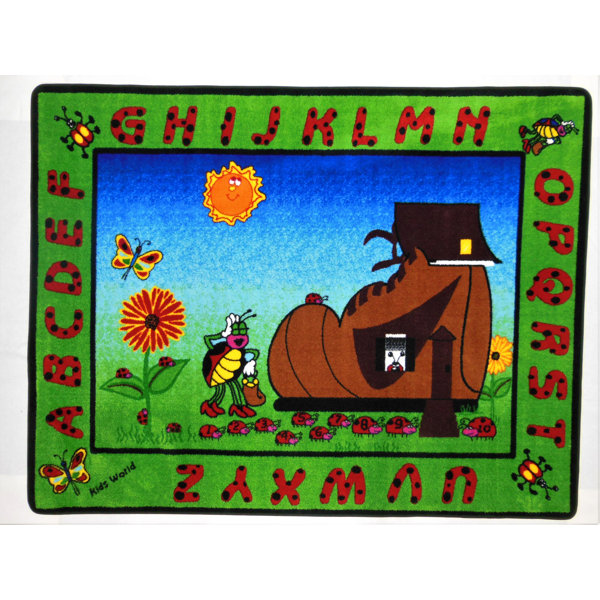 Rugs of Dalton Lady Bug Rug Wayfair